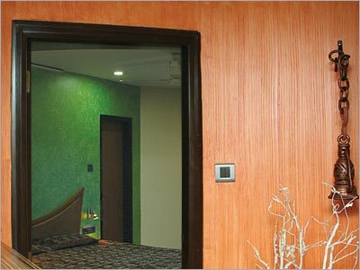 Scratching Bamboo Effect Paint