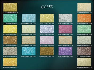 Glitz Texture Paint Shades