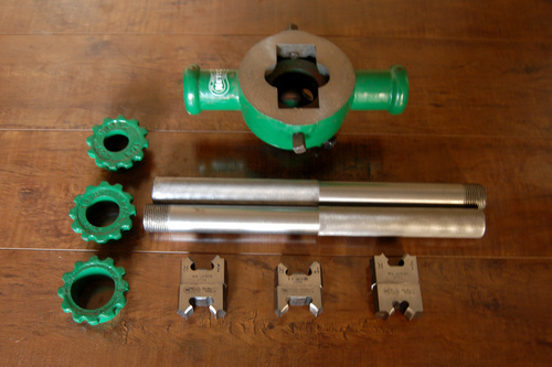 Pipe Die Set - Steel, Customizable Dimensions | Durable, Precise, Versatile, Adjustable, Efficient, Easy Use