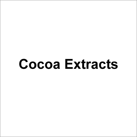 Cocoa Extracts