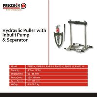 Hydraulic Puller With Inbuilt Pump Separator - Body Material: Steel