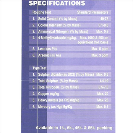 Specifications for Caremel