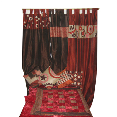 Bedding Set with Curtains