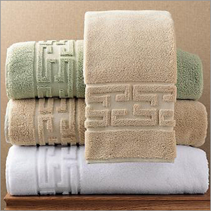 Greek Border Bath Terry Towel