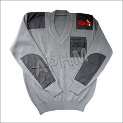 V Neck Pocket Pullover