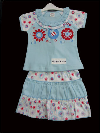 Girls S-S+Skirt (6 to 12 Months)