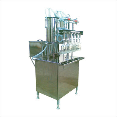 Six Head Semiautomatic Filling Machine