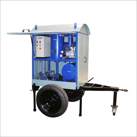 Blue Transformer Oil Filtration Machine