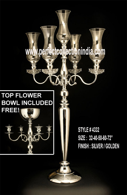 Silver Candle Holders