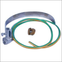 Grounding Indoor - Stainless Steel & Copper, 320x25x0.3 mm Clamp, 25mm2 Cable | Indoor Use, Reliable Connection, IEC Compliant