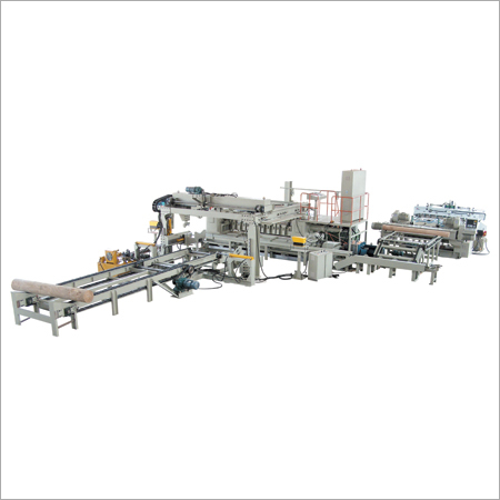 Log Peeling Veneer Production Line