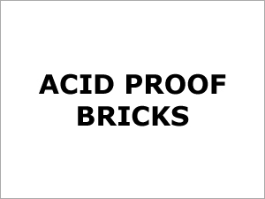Acid Proof Bricks