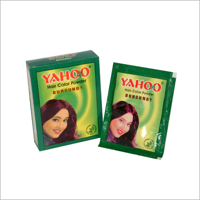 Burgundy Hair Color Powder