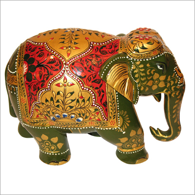 Wood Wooden Elephant Animal