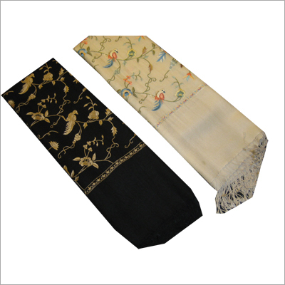 Bird Embroidery shawls