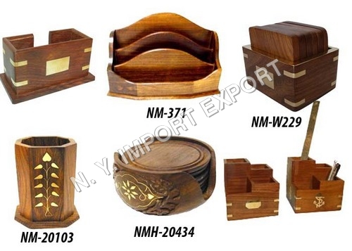 Wooden Handicrafts Desktop Accessories 