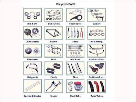Bicycle Parts - Steel, Aluminum, Plastic Materials | Durable, Easy Installation, Performance Enhancement, Cost-Effective, Wide Compatibility, Improved Aesthetics