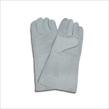 Natural Split Leather Welder Gloves 