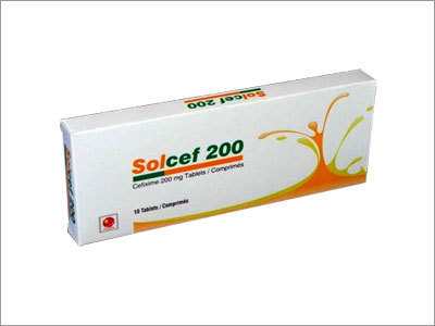 Antibiotic - Cardboard 10x5x2cm 200mg Tablet | Broad Spectrum Easy Dosage Convenient Packaging