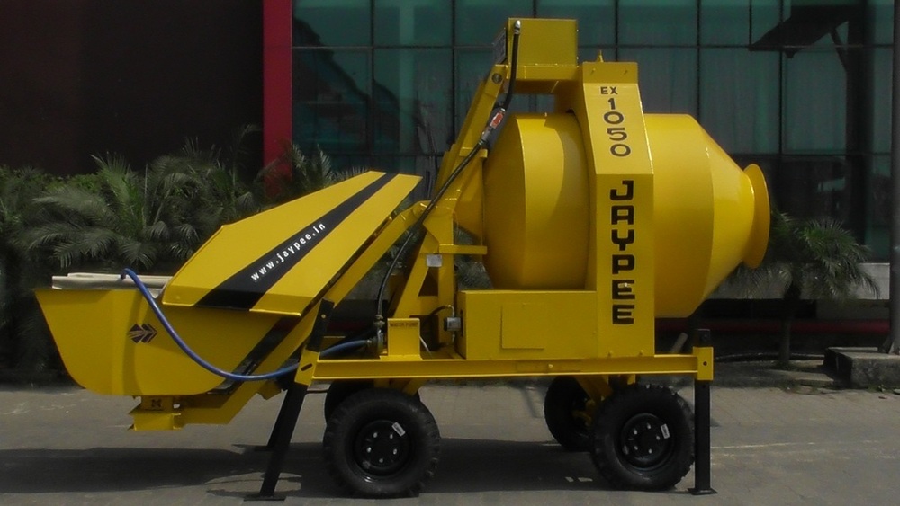 REVERSE DRUM CONCRETE MIXER