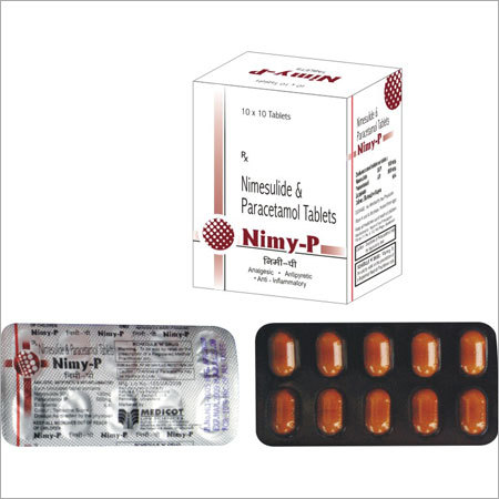 Nimesulide 100mg + Para 500mg Tablets