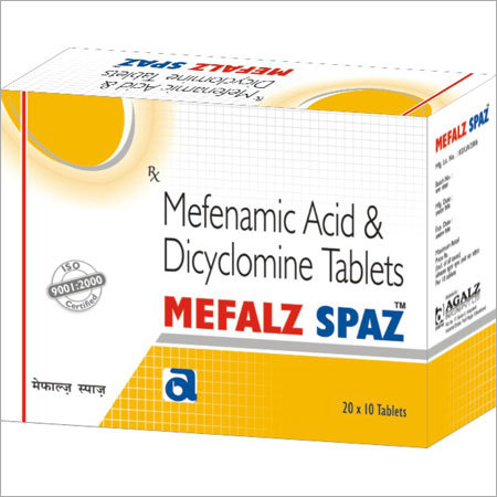 Mefenamic Acid + Dicyclomine Tablets