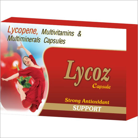 Lycopene + Multivitamins + Multiminerals Capsule