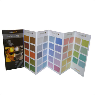 Royal Glitter Shade Cards