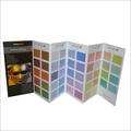 Royal Glitter Shade Cards
