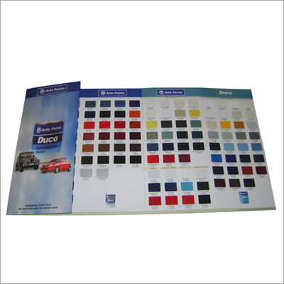Auto Paint Shade Cards