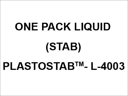 One Pack Liquid (Stab) Plastostab-L-4003