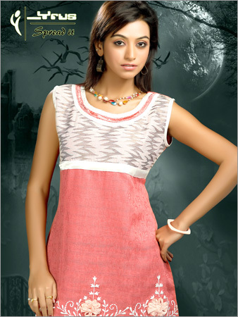 Sleeveless Cotton Kurtis