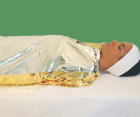 Thermal Body Wrapping Film - Non-Woven, 30x45 cm & 30x48 cm Sizes, Silver Color | Smooth, Comfortable, Disposable Design