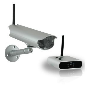 Digital Wireless Camera - 26x22x1mm Silver 4.3mm Lens 0.2 Lux 150-300m Range NTSC/PAL