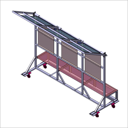 Portable Green Room Mahindra & Mahindra - Aluminum Modular, Adjustable Height, Weatherproof | Portable Design, Easy Setup, Privacy Screen, Secure Storage, Swivel Wheels