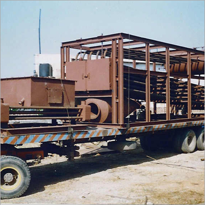 Water Tube Boiler Assemby on Trailer