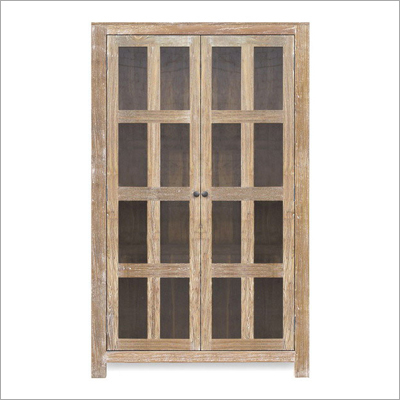 Reclaimed Wood Furniture Wooden Double Vitrine