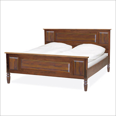 Sheesham Furniture-Wooden Colonial Bed