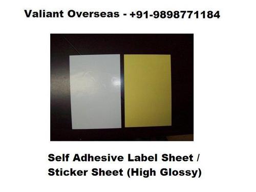 Self Adhesive Lable Sheet