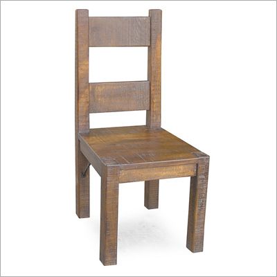 Rustic Wooden Dining Chair