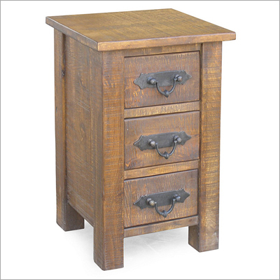 Rustic Wood Furniture- Bedside Cabinet