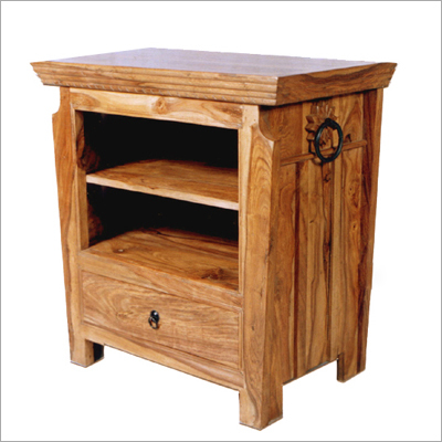 Rustic Furniture-Wooden TV Unit