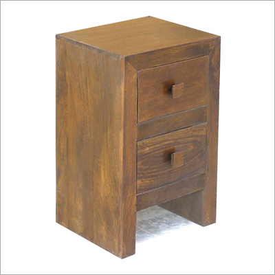 Wooden Dakota 2 Drawer Cabinet