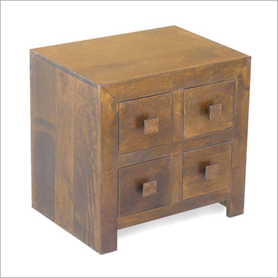 Contemporary Wooden 4 Drawer/Cabinet