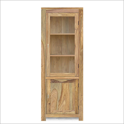 Zen Wooden Glassdoor Cabinet