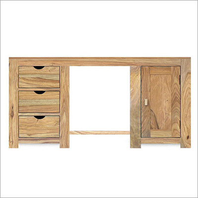 Contemporary Zen Wooden Study Desk