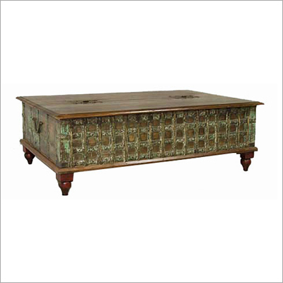 Indian Wooden Trunk Box
