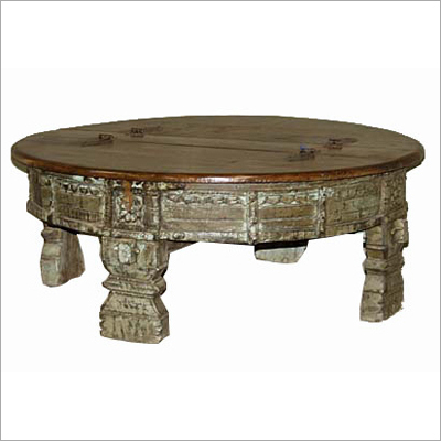 Indian Antique Wooden Side Table