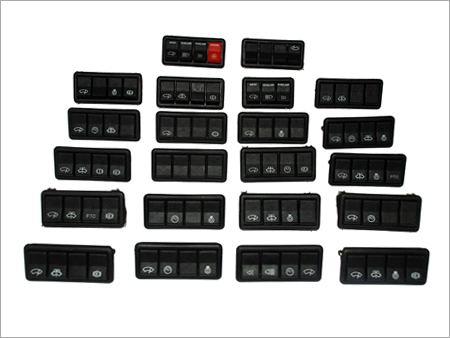 Piano Key Switch - Plastic, 2 or 4 Keys, 10A 12V | Easy Installation, Durable, Reliable Switching