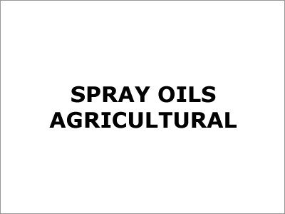 Spray Oils Agricultural